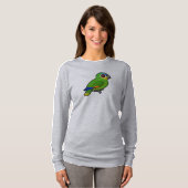 Birdorable Oranje-winged Amazon T-shirt (Voorkant volledig)