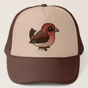 Birdorable Paarse Finch Trucker Pet