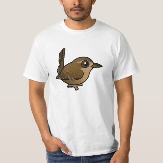 Birdorable Pacific Wren T-shirt (Voorkant)