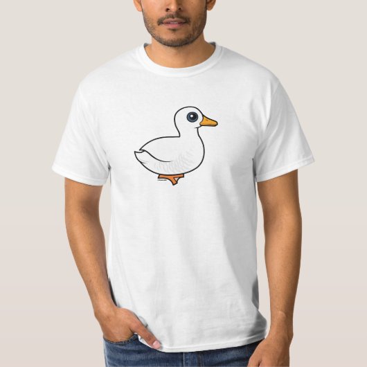 Birdorable Pekin Duck T-shirt (Voorkant)