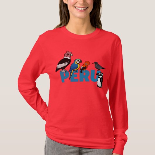 Birdorable Peru T-shirt (Voorkant)