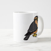 Birdorable Peruvian Aplomado Falcon Grote Koffiekop (Voorkant rechts)