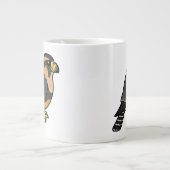 Birdorable Peruvian Aplomado Falcon Grote Koffiekop (Voorkant)