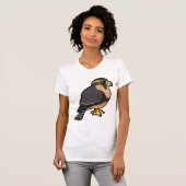 Birdorable Peruvian Aplomado Falcon T-shirt (Voorkant volledig)
