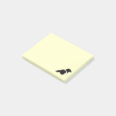 Birdorable Pied Crow Post-it® Notes (Schuin)