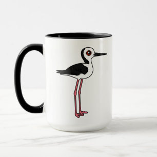 Birdorable Pied Stilt Mok