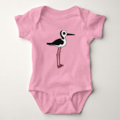 Birdorable Pied Stilt Romper (Voorkant)