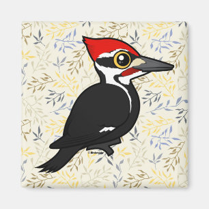 Birdorable Pileated Woodpecker Magneet