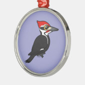 Birdorable Pileated Woodpecker Metalen Ornament (Links)