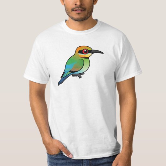 Birdorable Rainbow Bee-eater T-shirt (Voorkant)