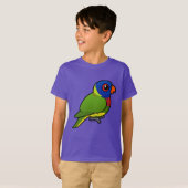 Birdorable Rainbow Lorikeet T-shirt (Voorkant volledig)