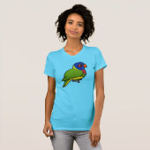 Birdorable Rainbow Lorikeet T-shirt (Voorkant volledig)