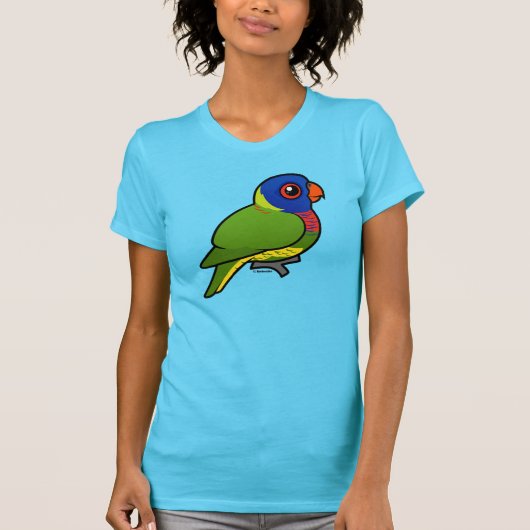 Birdorable Rainbow Lorikeet T-shirt (Voorkant)