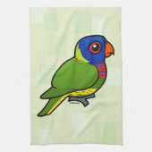 Birdorable Rainbow Lorikeet Theedoek (Verticaal)