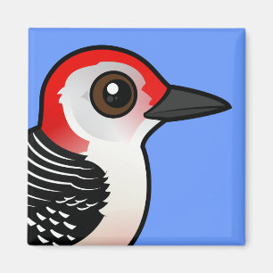 Birdorable Red-bellied Woodpecker Magneet