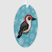 Birdorable Red-bellied Woodpecker Ornament (voorkant)