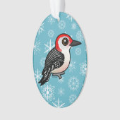 Birdorable Red-bellied Woodpecker Ornament (voorkant)