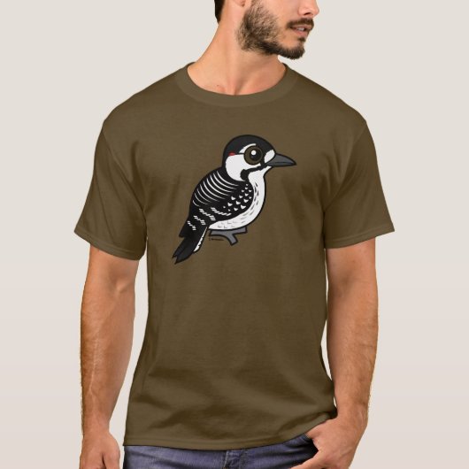 Birdorable Red-cockaded Woodpecker T-shirt (Voorkant)