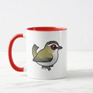 Birdorable Red-eyed Vireo Mok