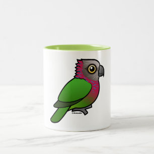 Birdorable Red-fan Parrot Tweekleurige Koffiemok