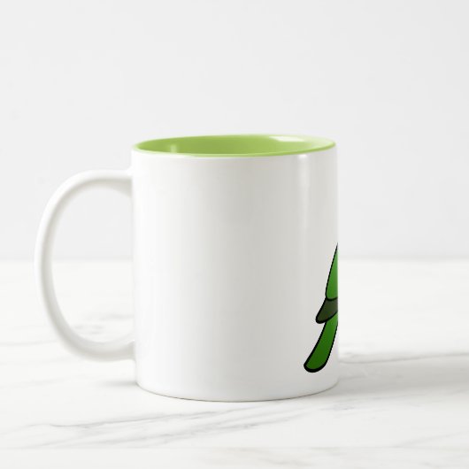 Birdorable Red-fan Parrot Tweekleurige Koffiemok (Links)