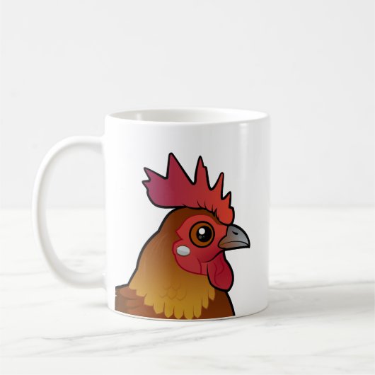 Birdorable Red Junglefowl Koffiemok (Links)