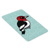 Birdorable Red-kopige Woodpecker Magneet (Rechterzijde)