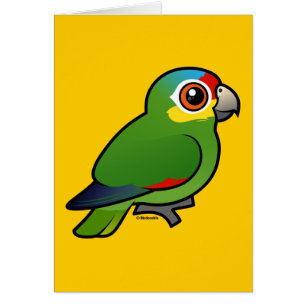 Birdorable Red-lored Parrot