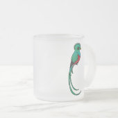 Birdorable Resplendent Quetzal Matglas Koffiemok (Voorkant rechts)