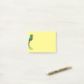 Birdorable Resplendent Quetzal Post-it® Notes (Op bureau)