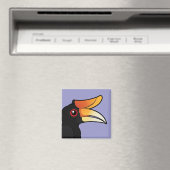 Birdorable Rhinoceros Hornbill Magneet (Insitu (Vaatwasser))