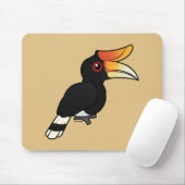 Birdorable Rhinoceros Hornbill Muismat (Met muis)