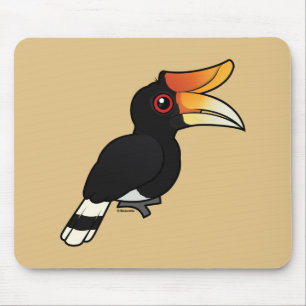 Birdorable Rhinoceros Hornbill Muismat