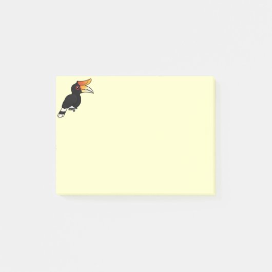 Birdorable Rhinoceros Hornbill Post-it® Notes (Voorkant)