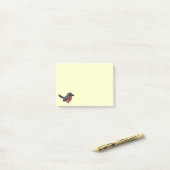 Birdorable Roos Robin Post-it® Notes (Op bureau)