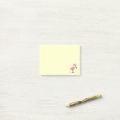Birdorable Roseate Spoonbill Post-it® Notes (Op bureau)