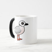 Birdorable Ross's meeuw Magische Mok (Voorkant links)