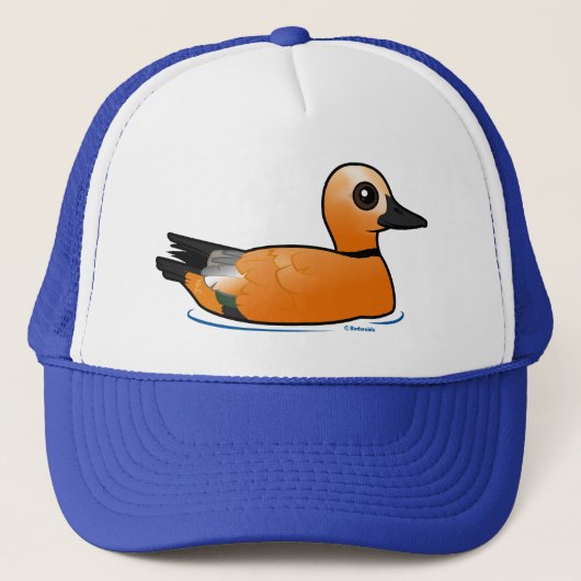 Birdorable Ruddy Shelduck Trucker Pet (Voorkant)