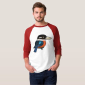 Birdorable Rufous-bellied Kookaburra T-shirt (Voorkant volledig)