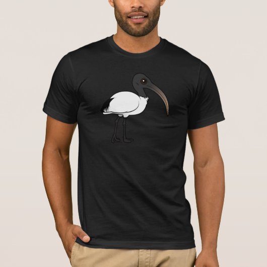 Birdorable Sacred Ibis T-shirt (Voorkant)