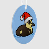 Birdorable Santa Duckling Ornament (voorkant)