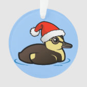 Birdorable Santa Duckling Ornament (voorkant)