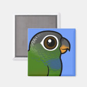 Birdorable Scaly-headed Parrot Magneet (Voorkant / Achterkant)