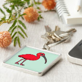 Birdorable Scarlet Ibis Sleutelhanger (Zijkant)