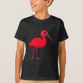 Birdorable Scarlet Ibis T-shirt (Voorkant)