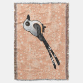 Birdorable Scissor tailed Flychatcher Deken (Voorkant Verticaal)