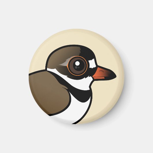 Birdorable Semipalmated Plover Magneet (Voorkant)