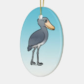Birdorable Shoebill Keramisch Ornament (Links)