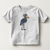 Birdorable Shoebill Kinder Shirts (Voorkant)