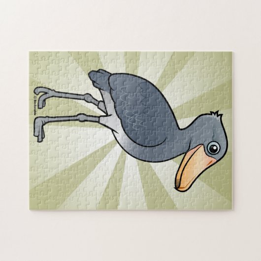 Birdorable Shoebill Legpuzzel (Horizontaal)